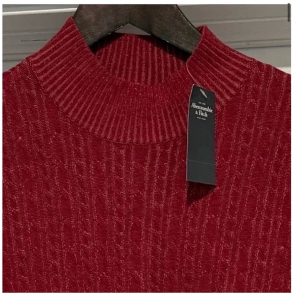 Beautiful Red Sweater Dress - Picture 3 of 6